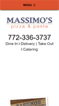 Mobile Screenshot of massimospizzaandpasta.com